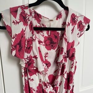 Free People wrap dress, size L